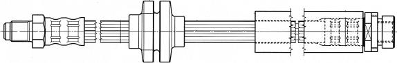 CEF 512326 - Тормозной шланг autospares.lv