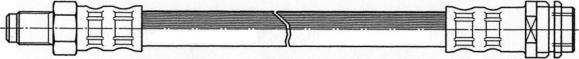 CEF 512264 - Тормозной шланг autospares.lv