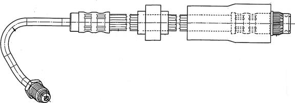 CEF 512210 - Тормозной шланг autospares.lv