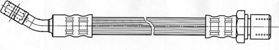 CEF 512213 - Тормозной шланг autospares.lv