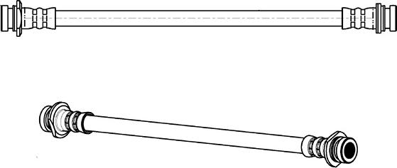 CEF 512716 - Тормозной шланг autospares.lv