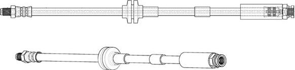 CEF 512737 - Тормозной шланг autospares.lv