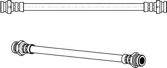 CEF 512720 - Тормозной шланг autospares.lv