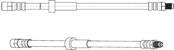 CEF 512779 - Тормозной шланг autospares.lv