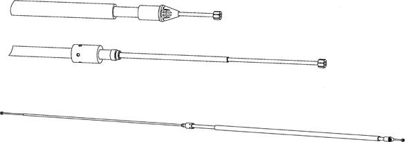 CEF CT02199 - Тросик, cтояночный тормоз autospares.lv