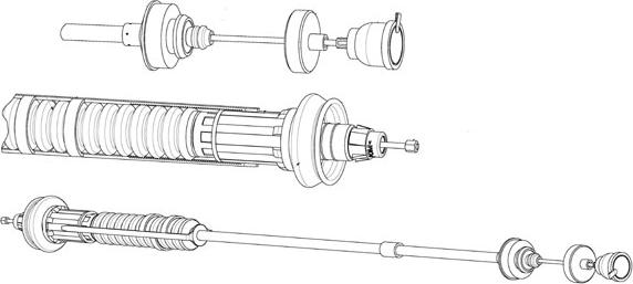 CEF PU01152 - Трос, управление сцеплением autospares.lv