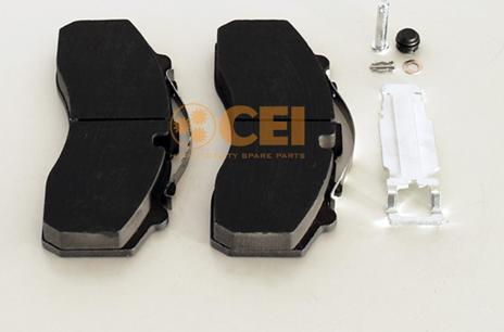 C.E.I. 584.001 - Тормозные колодки, дисковые, комплект autospares.lv
