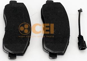 C.E.I. 584103 - Тормозные колодки, дисковые, комплект autospares.lv