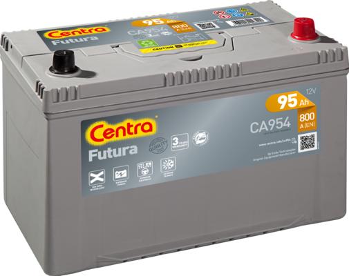 CENTRA CA954 - Стартерная аккумуляторная батарея, АКБ autospares.lv