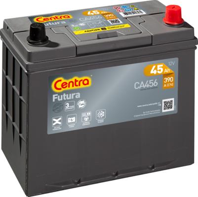 CENTRA CA456 - Стартерная аккумуляторная батарея, АКБ autospares.lv