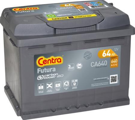 CENTRA CA640 - Стартерная аккумуляторная батарея, АКБ autospares.lv