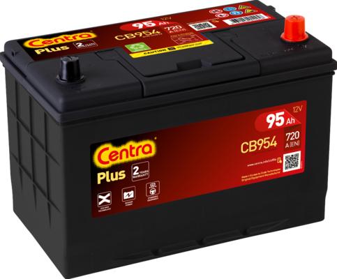 CENTRA CB954 - Стартерная аккумуляторная батарея, АКБ autospares.lv
