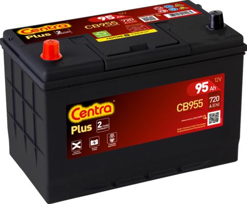 CENTRA CB955 - Стартерная аккумуляторная батарея, АКБ autospares.lv
