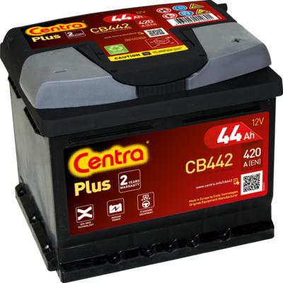 CENTRA CB442 - Стартерная аккумуляторная батарея, АКБ autospares.lv