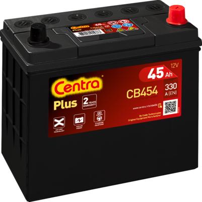 CENTRA CB454 - Стартерная аккумуляторная батарея, АКБ autospares.lv
