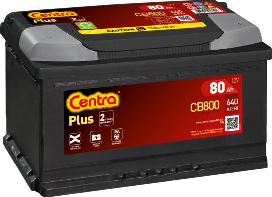 CENTRA CB800 - Стартерная аккумуляторная батарея, АКБ autospares.lv