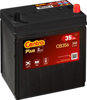 CENTRA CB356 - Стартерная аккумуляторная батарея, АКБ autospares.lv