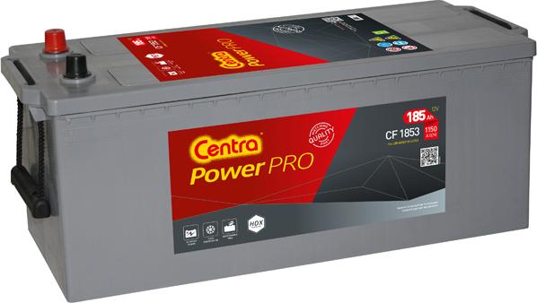 CENTRA CF1853 - Стартерная аккумуляторная батарея, АКБ autospares.lv