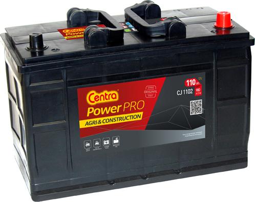 CENTRA CJ1102 - Стартерная аккумуляторная батарея, АКБ autospares.lv