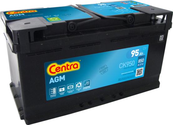 CENTRA CK950 - Стартерная аккумуляторная батарея, АКБ autospares.lv