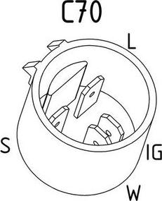 Cevam 9353 - Генератор autospares.lv