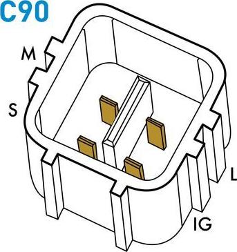 Cevam OL9315 - Генератор autospares.lv