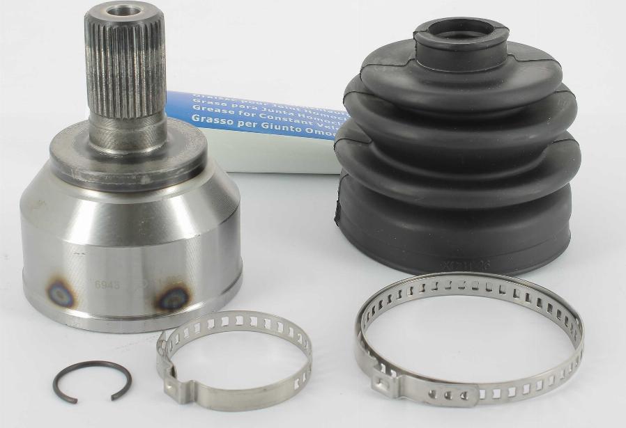 Cevam 6943 - Шарнирный комплект, ШРУС, приводной вал autospares.lv