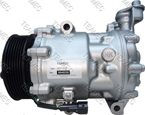 Cevam 8646036 - Компрессор кондиционера autospares.lv