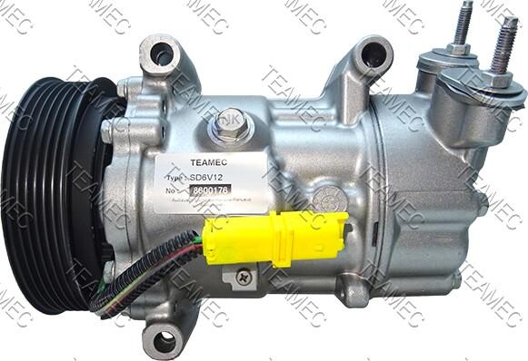 Cevam 8600176 - Компрессор кондиционера autospares.lv