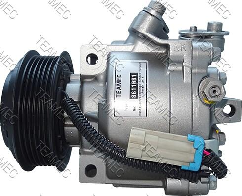 Cevam 8611081 - Компрессор кондиционера autospares.lv