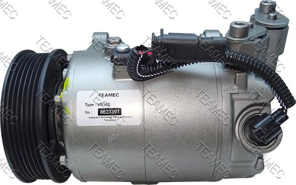 Cevam 8623397 - Компрессор кондиционера autospares.lv