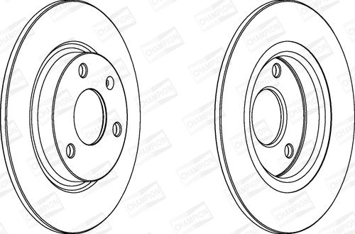 Champion 561359CH - Тормозной диск autospares.lv