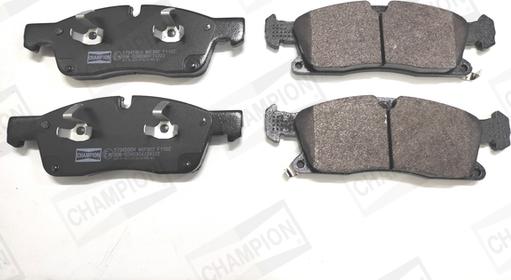 Champion 573459CH - Тормозные колодки, дисковые, комплект autospares.lv