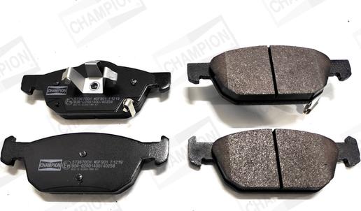 Champion 573670CH - Тормозные колодки, дисковые, комплект autospares.lv