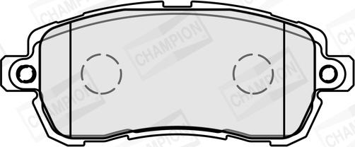 Champion 573885CH - Тормозные колодки, дисковые, комплект autospares.lv