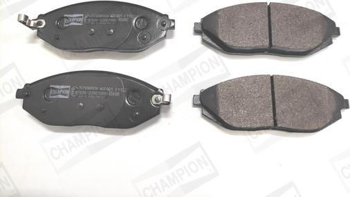 Champion 573385CH - Тормозные колодки, дисковые, комплект autospares.lv
