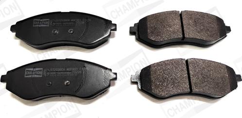 Champion 572539CH - Тормозные колодки, дисковые, комплект autospares.lv