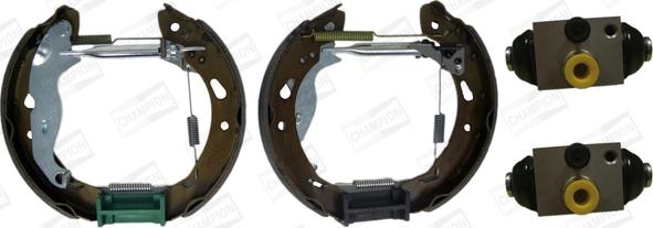 Champion 381498CH - Комплект тормозных колодок, барабанные autospares.lv