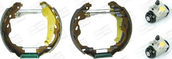 Champion 381485CH - Комплект тормозных колодок, барабанные autospares.lv