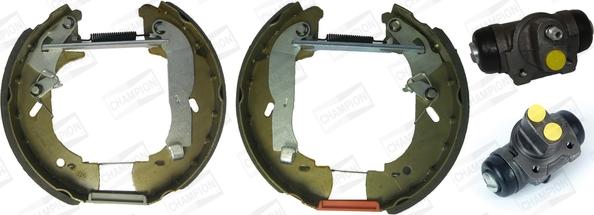 Champion 381369CH - Комплект тормозных колодок, барабанные autospares.lv