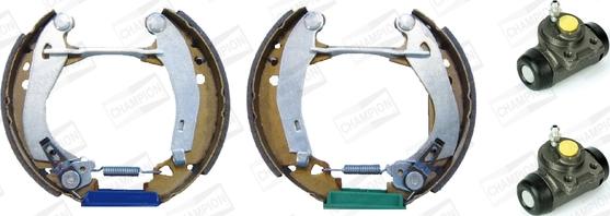 Champion 381360CH - Комплект тормозных колодок, барабанные autospares.lv