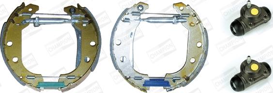 Champion 381373CH - Комплект тормозных колодок, барабанные autospares.lv