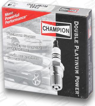 Champion 7343 - Свеча зажигания autospares.lv