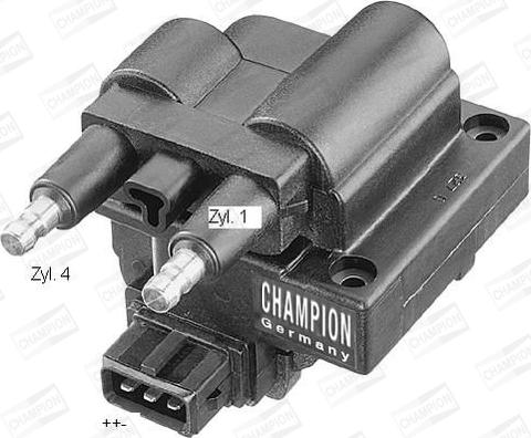 Champion BAEA245 - Катушка зажигания autospares.lv