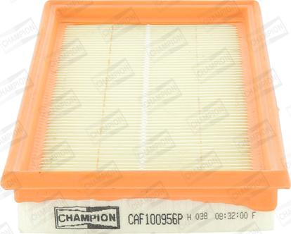 Champion CAF100956P - Воздушный фильтр, двигатель autospares.lv