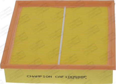 Champion CAF100588P - Воздушный фильтр, двигатель autospares.lv