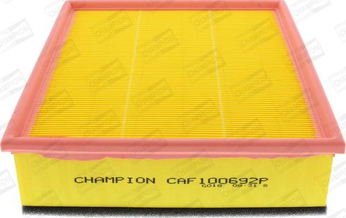 Champion CAF100692P - Воздушный фильтр, двигатель autospares.lv