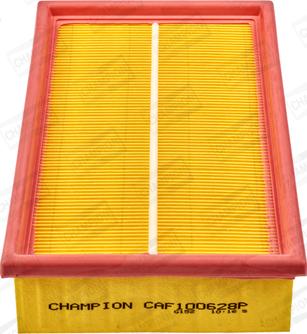 Champion CAF100628P - Воздушный фильтр, двигатель autospares.lv