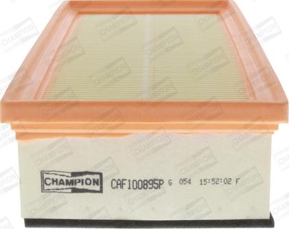 Champion CAF100895P - Воздушный фильтр, двигатель autospares.lv
