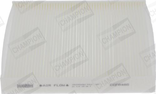 Champion CCF0465 - Фильтр воздуха в салоне autospares.lv